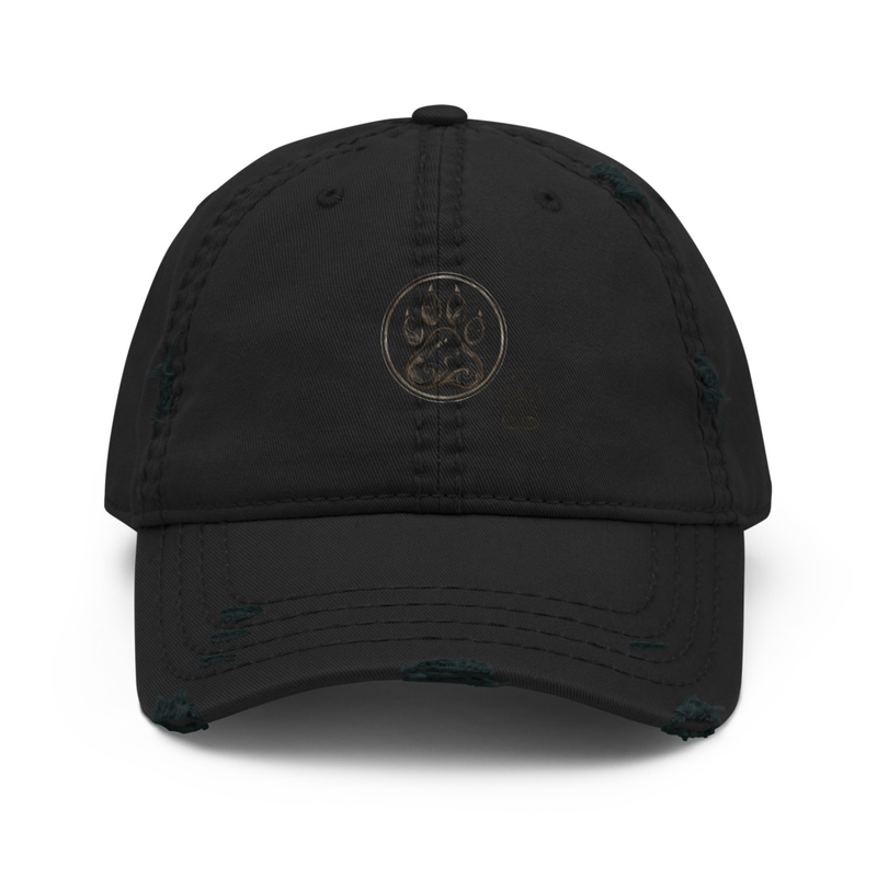 Distressed Medallion Cap